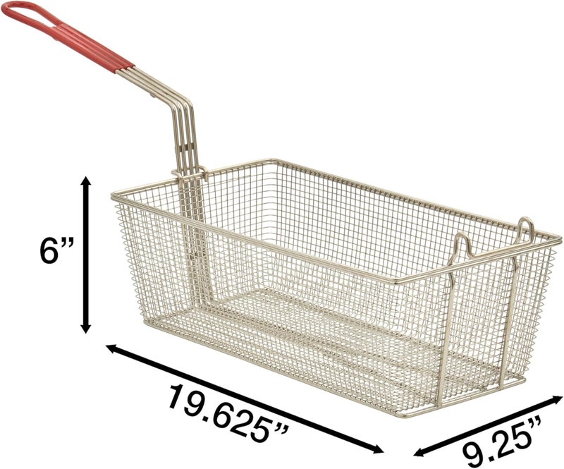 Kratos Commercial Deep Fryer Basket for 70-100 lb. 5 Burner Commercial Gas Floor Fryers, Replacement Fry Basket for Large Deep Fryers (29Y-082) - Image 3